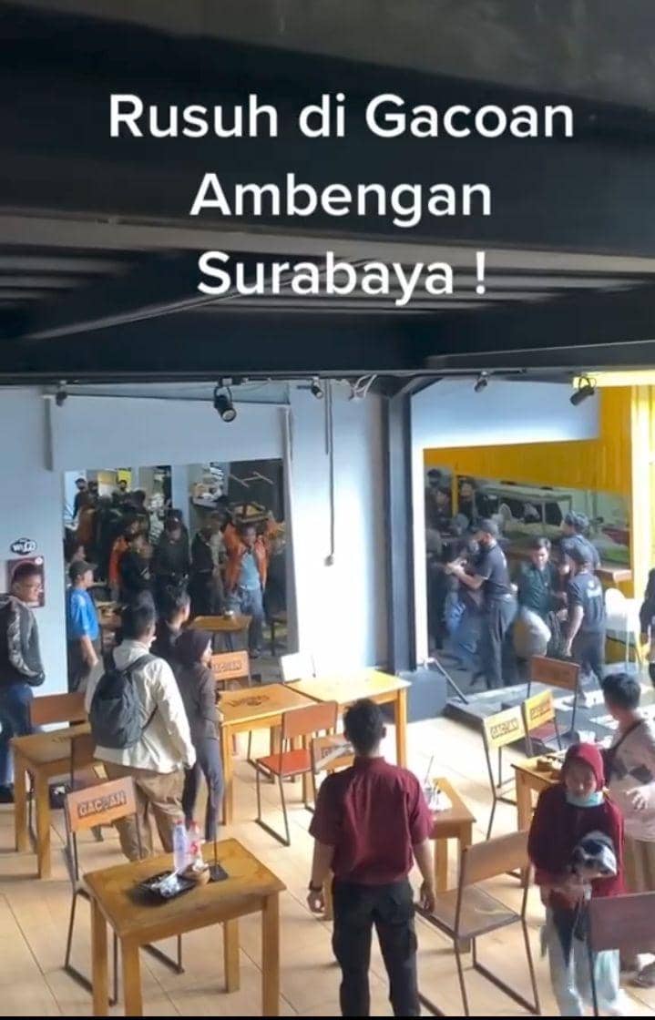 Viral Ricuh di Mie Gacoan Ambengen Surabaya, Begini Kronologi Polisi