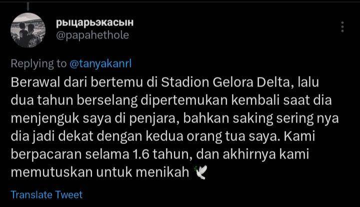 cerita warganet bertemu jodoh (twitter.com/ @papahethole)