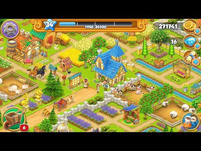 Tampilan game Village and Farm (Dok. KruGames)