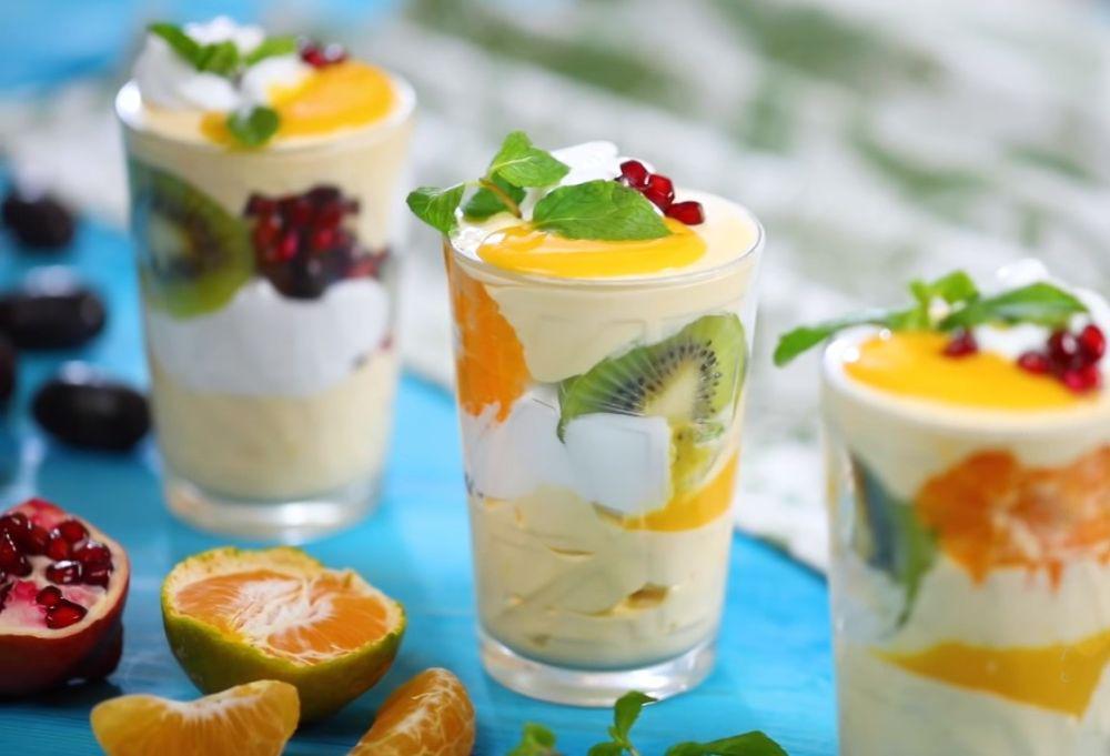 Mango parfait. (YouTube.com/Rajshri Food)