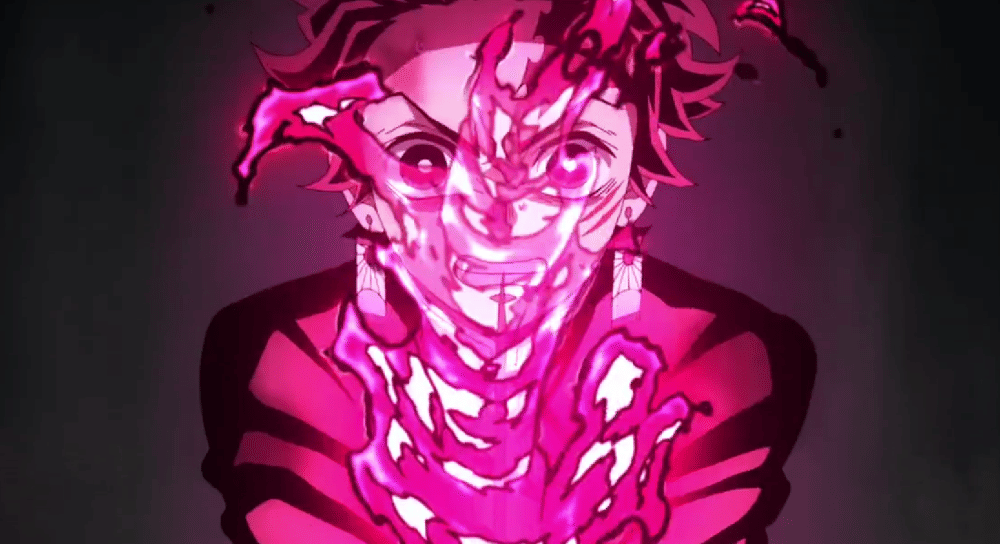 Pedang nichirin Tanjiro membara (dok. Ufotable/ Kimetsu no Yaiba Swordsmith Village Arc)