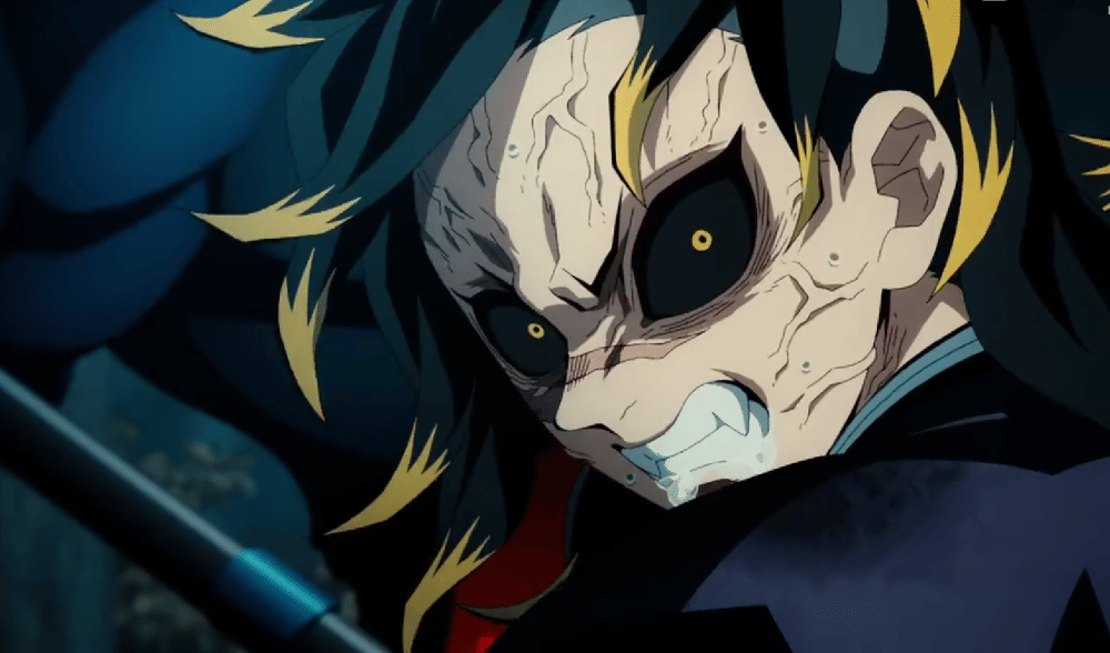 Wujud iblis Genya (dok. Ufotable/ Kimetsu no Yaiba Swordsmith Village Arc)