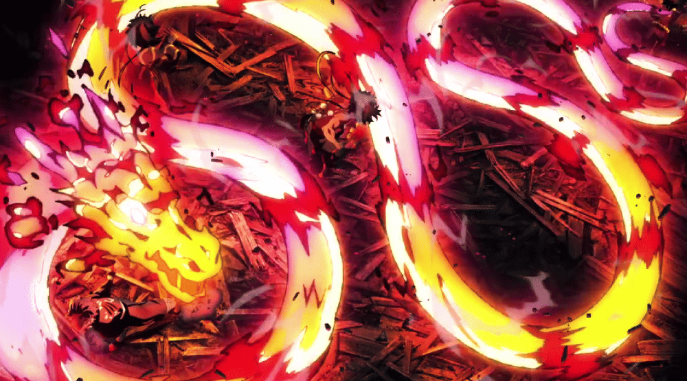 Hinokami Kagura: Nichiun no Ryu Kaburimai (dok. Ufotable/ Kimetsu no Yaiba Swordsmith Village Arc)