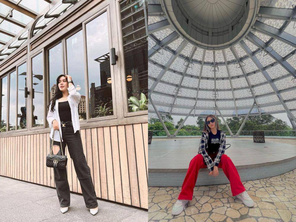 Adu gaya Fay Nabila vs. Sandrina Mazaya (instagram.com/faynabilalxndr | sandrinamazayya)