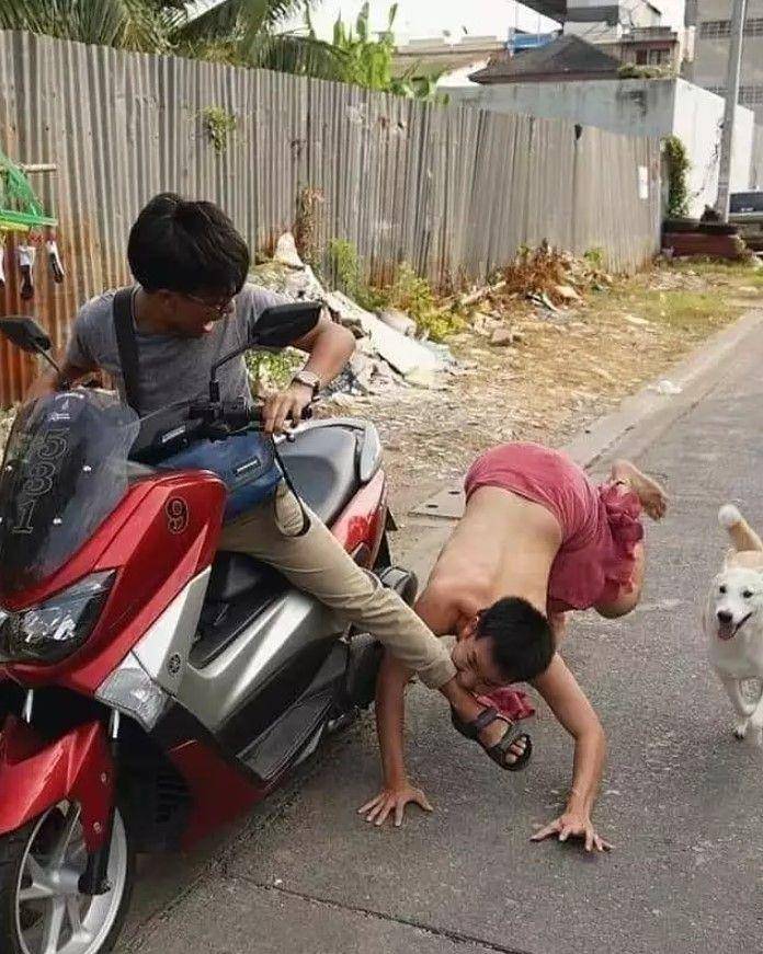 potret kejadian absurd bikin panik (instagram.com/sukijan.id)