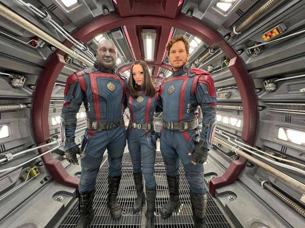 potret kebersamaan pemain Guardians of the Galaxy Vol.3 (instagram.com/pom.klementieff)