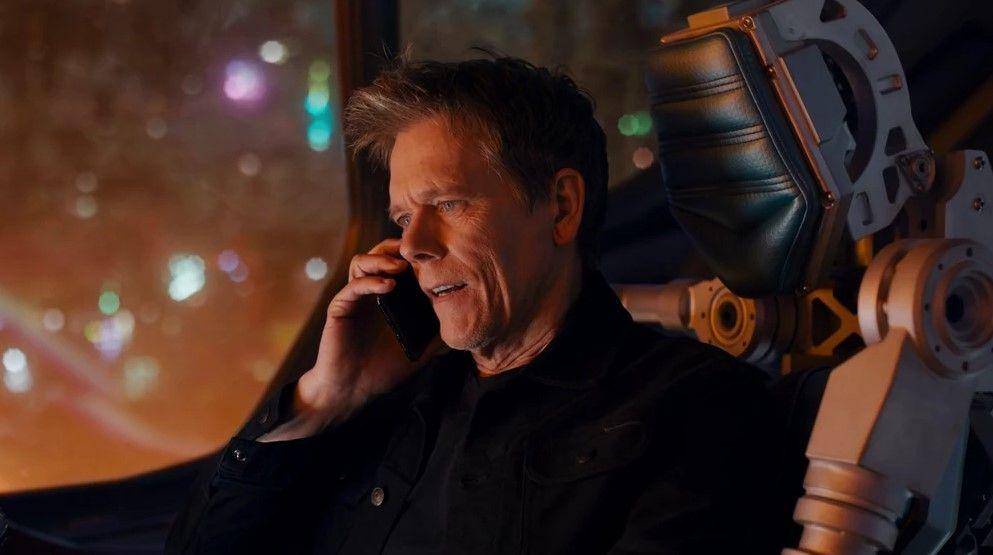 Kevin Bacon di Guardians of the Galaxy Holiday Special (dok. Marvel/Guardians of the Galaxy Holiday Special)