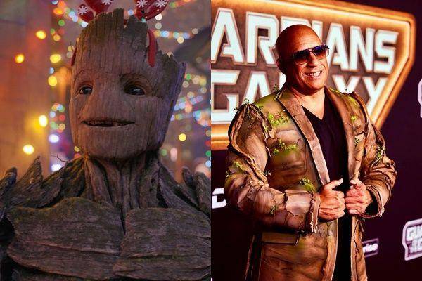 Vin Diesel mengisi suara Groot (dok. Marvel/Guardians of the Galaxy Holiday Special)