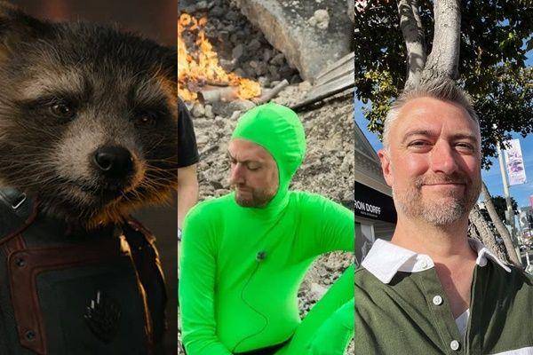 Sean Gunn sebagai Rocket Raccoon (dok. Marvel/Guardians of the Galaxy Vol. 3)