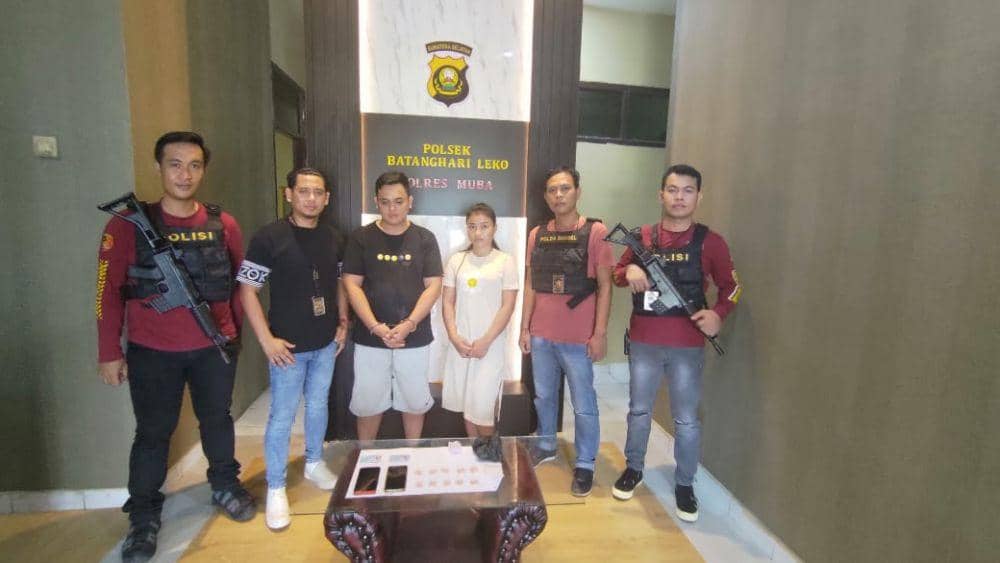 Sepasang Kekasih di Muba Kompak Menjadi Pengedar Ekstasi