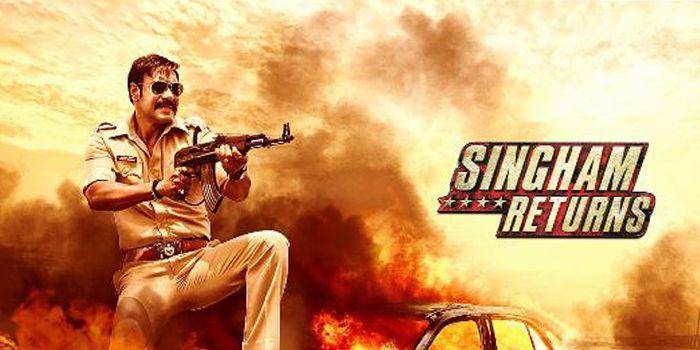 poster film Singham Returns (dok. Reliance Entertainment/Singham Returns)
