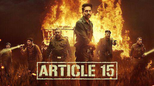 Poster film Article 15 (dok. Netflix/Article 15)