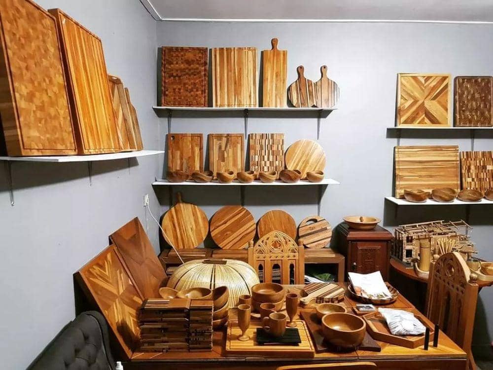 Produk UMKM The Scraft Semarang, saat pameran (Instagram.com/craftandfurniture)
