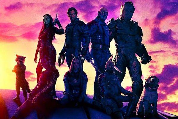 tim Guardians di Guardians of the Galaxy Vol. 3 (dok. Marvel/ Guardians of the Galaxy Vol. 3)