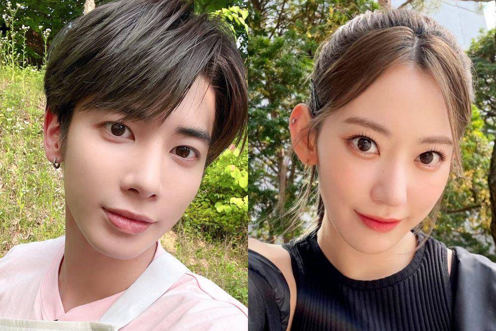 Taehyun TXT dan Sakura LE SSERAFIM (twitter.com/starfess)
