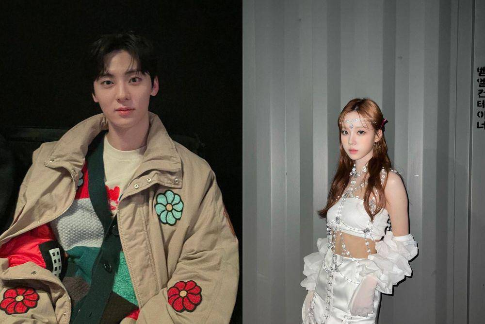Hwang Minhyun (instagram.com/optimushwang) dan Winter aespa (instagram.com/aespa_official)
