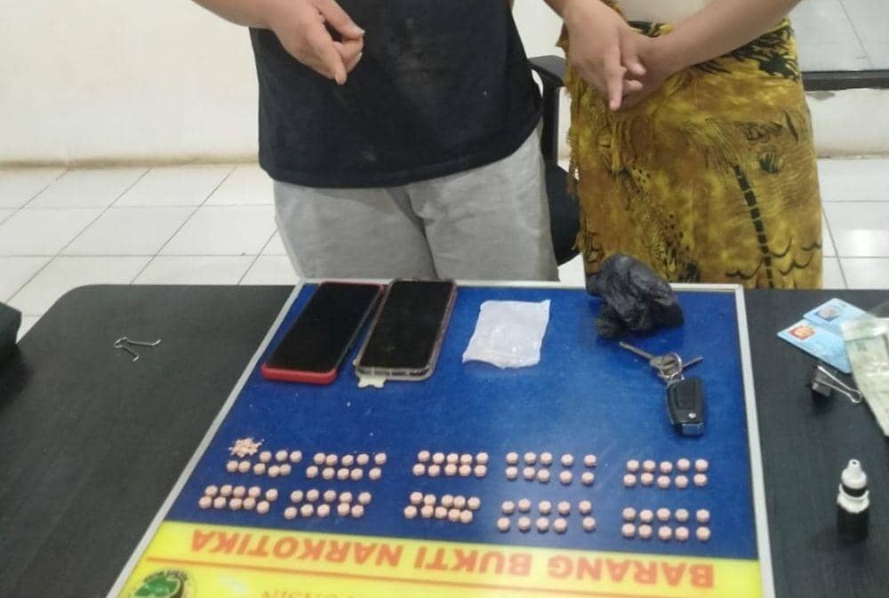 Polisi Bekuk Dua Pengedar Ekstasi di Samarinda