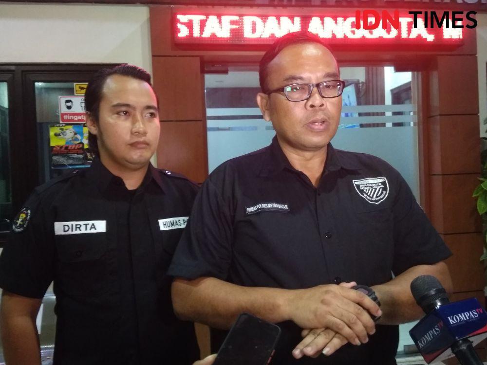 Kasie Humas Polres Metro Bekasi, AKP Hotma Sitompul. (IDN Times/Imam Faishal)