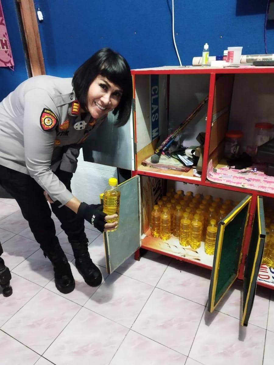 Kapolsek Pleret, AKP Titik Esti Handayani.(Dok.Polres Bantul)