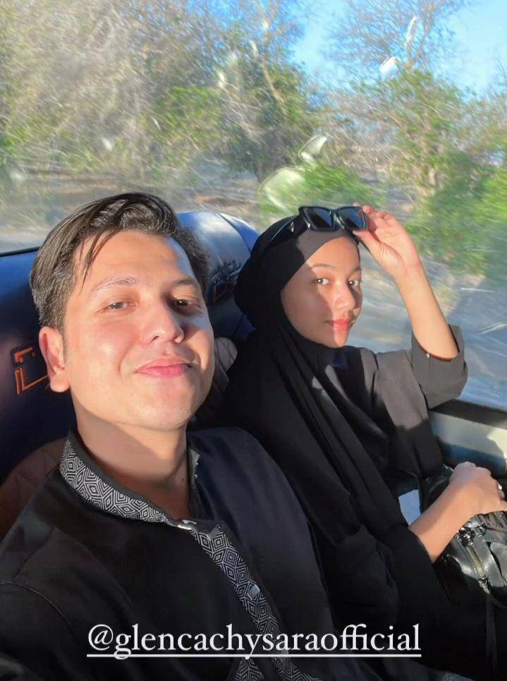 potret Glenca Chysara dan Rendi Jhon berangkat umrah (instagram.com/rendijhonpratama)