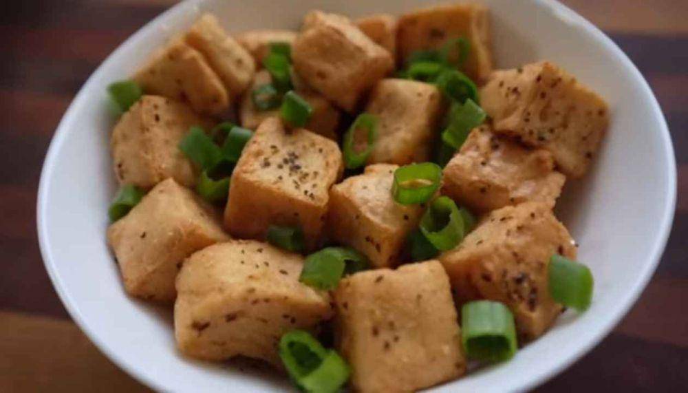 ilustrasi crispy peanut tofu (youtube.com/Simmnet Nutrition)