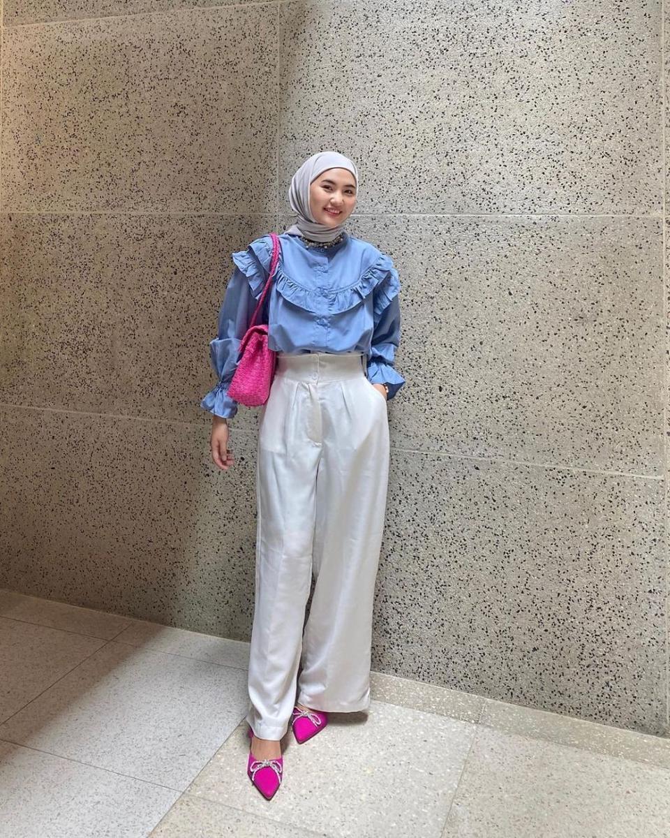 potret outfit ala Intan Ghazella (instagram.com/intanghazll_)
