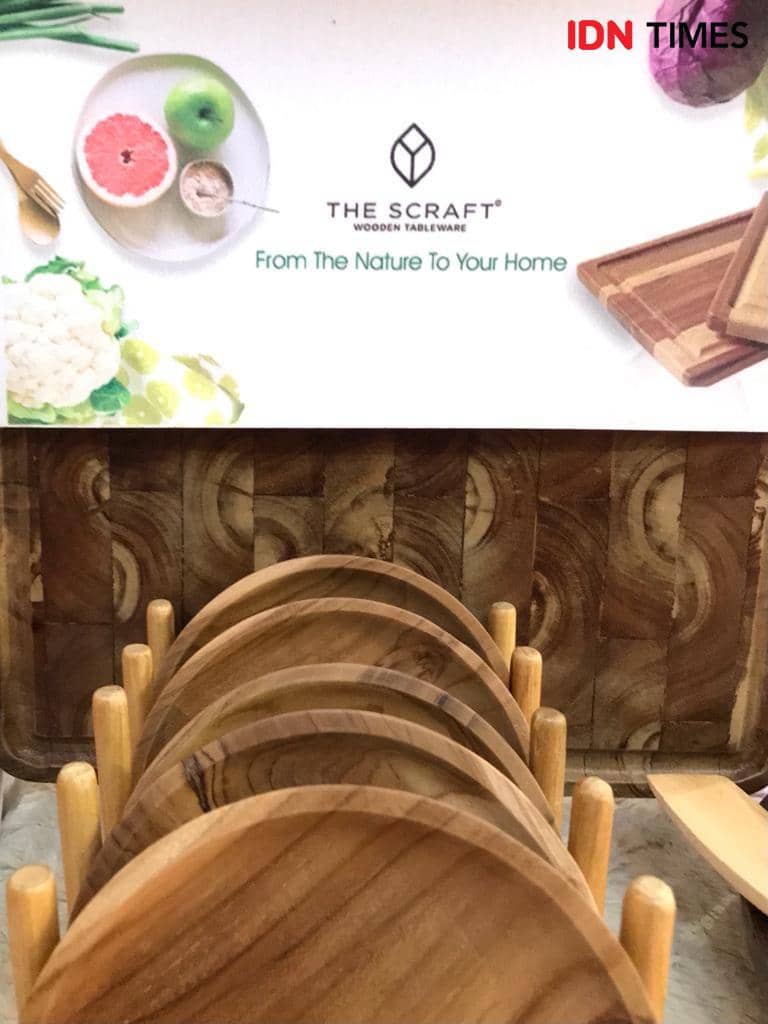 Produk UMKM The Scraft saat pameran di Semarang (IDN Times/Dhana Kencana)