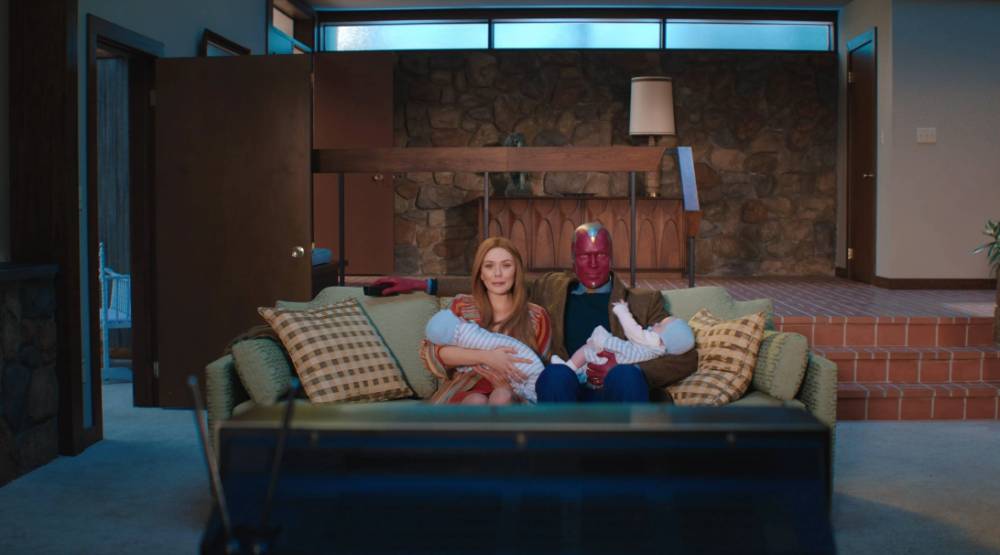 Wanda Maximoff dan Vision (dok. Marvel/WandaVision)
