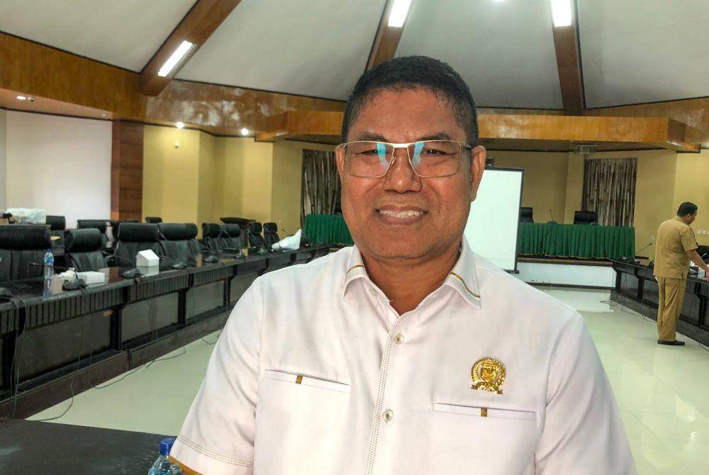 Ketua Badan Pembentukan Peraturan Daerah DPRD Mimika, Iwan Anwar. (IDN Times/Endy Langobelen)