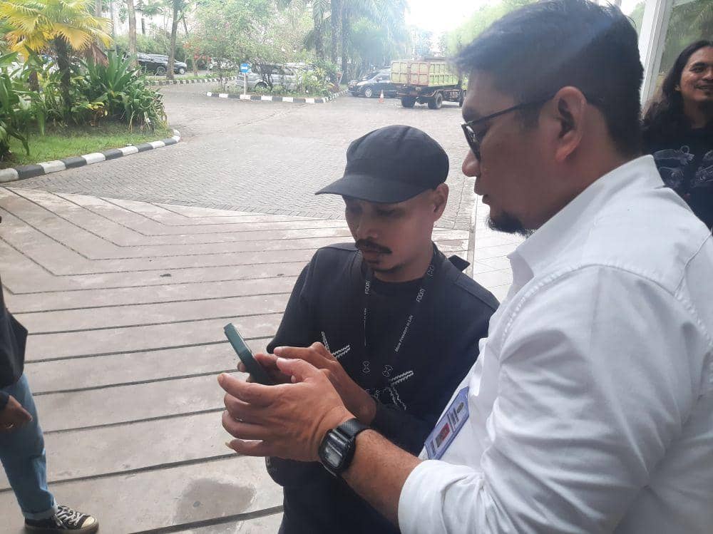 Belajar menggunakan aplikasi Parak Acil Disdukcapil Kota Banjarmasin.