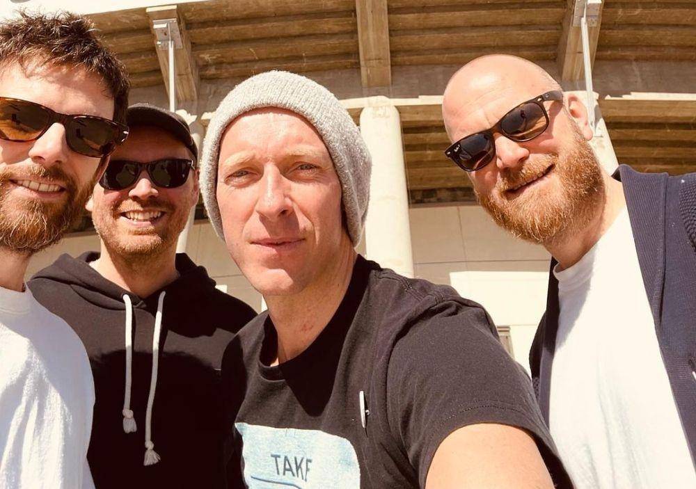 Coldplay di Rose Bowl (instagram.com/coldplay)