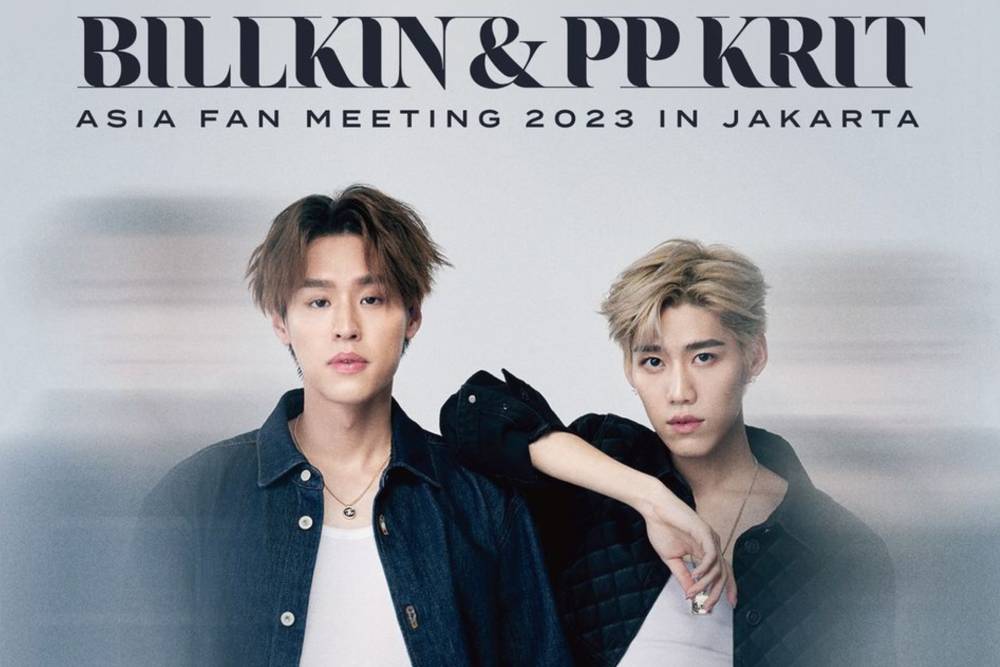 fan meeting Billkin dan PP Krit di Jakara (instagram.com/applewood_official)