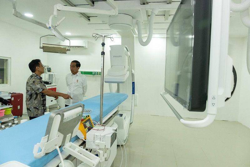 Pemeriksaan fasilitas kesehatan jelang KTT ke-42 ASEAN 2023 di Labuan Bajo (instagram.com/jokowi)
