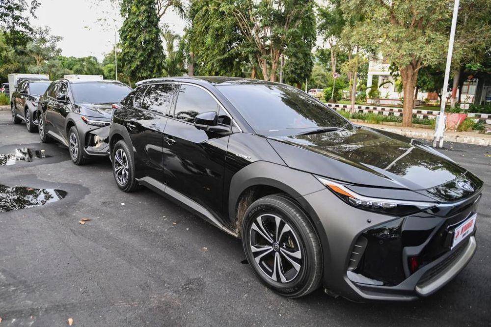Toyota bZ4X di KTT ASEAN 2023 (dok. TAM)