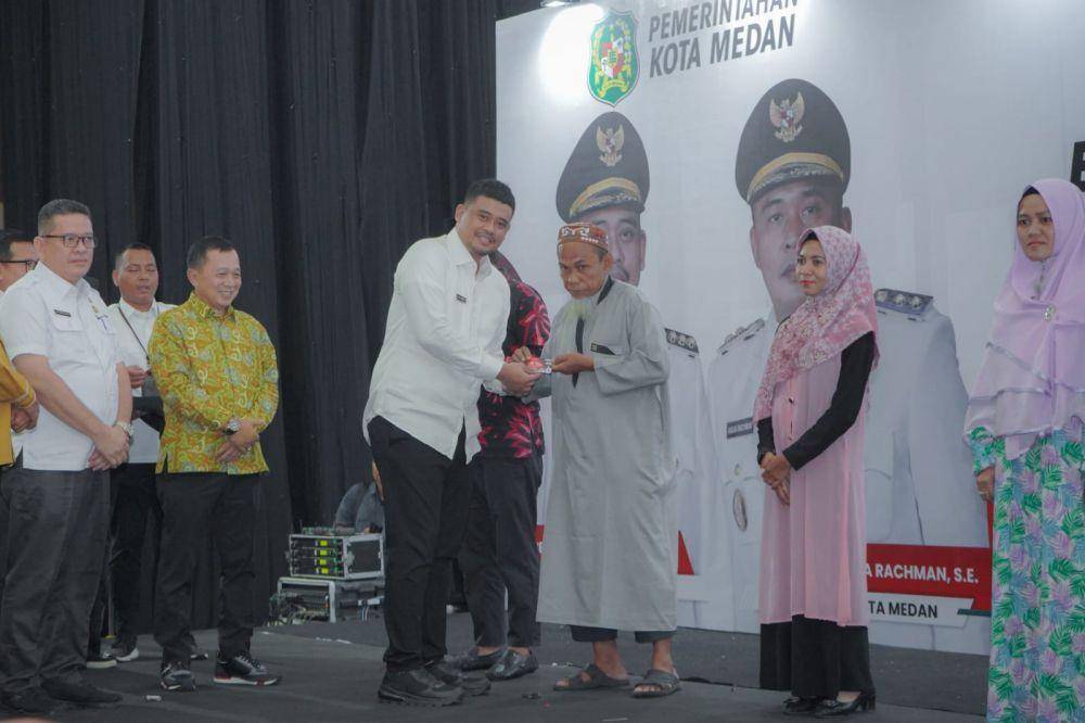 Peluncuran kartu ATM Medan Berkah (Dok. Istimewa)