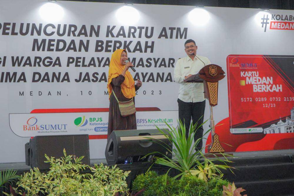 Peluncuran kartu ATM Medan Berkah (Dok. Istimewa)