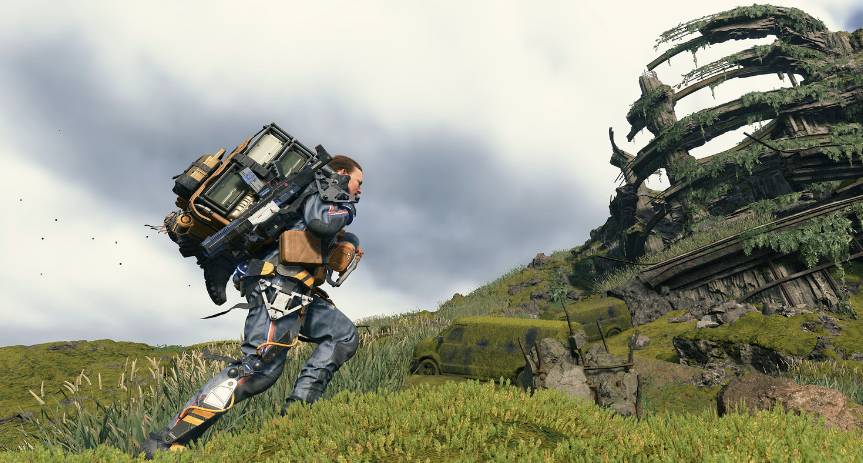 gameplay dari game Death Stranding (2019) (dok. Kojima Productions/Death Stranding)