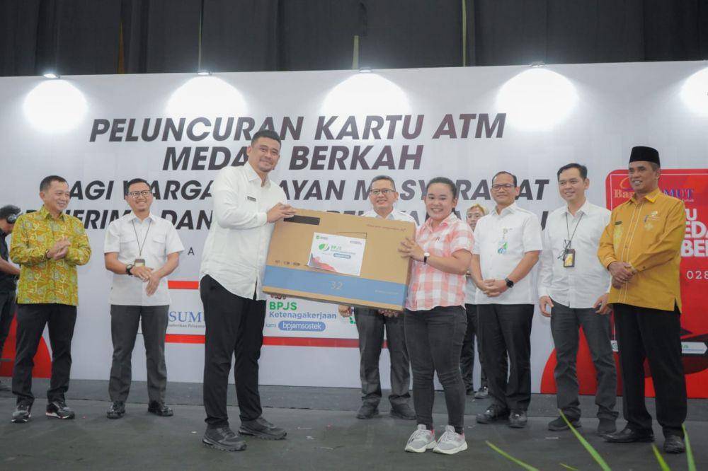Peluncuran kartu ATM Medan Berkah (Dok. Istimewa)