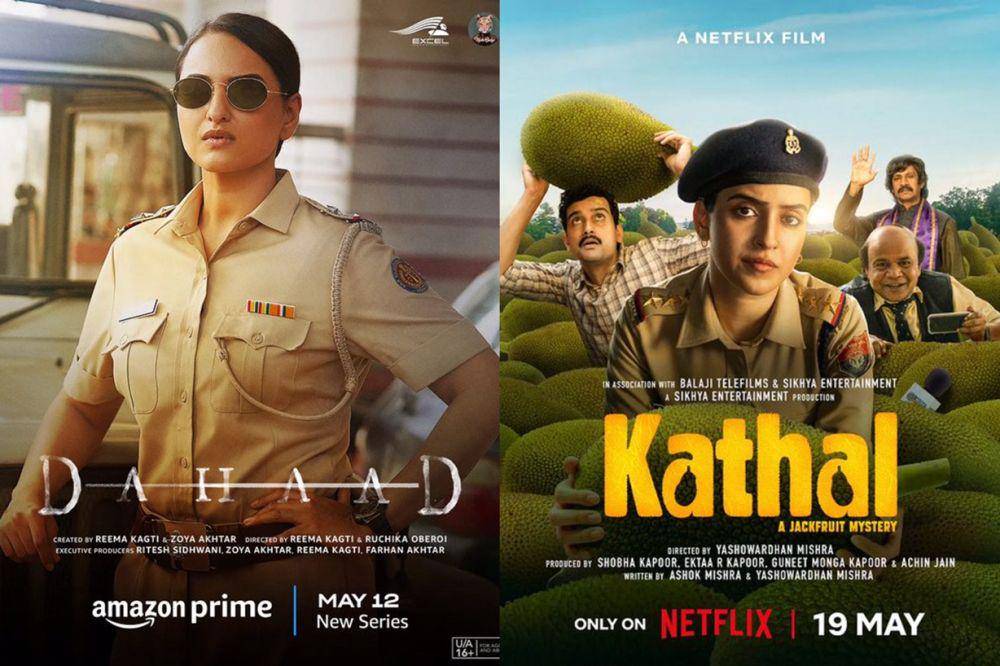 Dahaad dan Kathal (instagram.com/primevideoin | instagram.com/netflix_in)