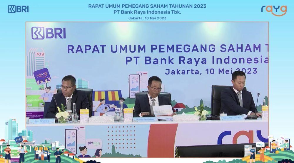 Cetak Laba Rp11,46 Miliar, Bank Raya Tak Bagikan Dividen
