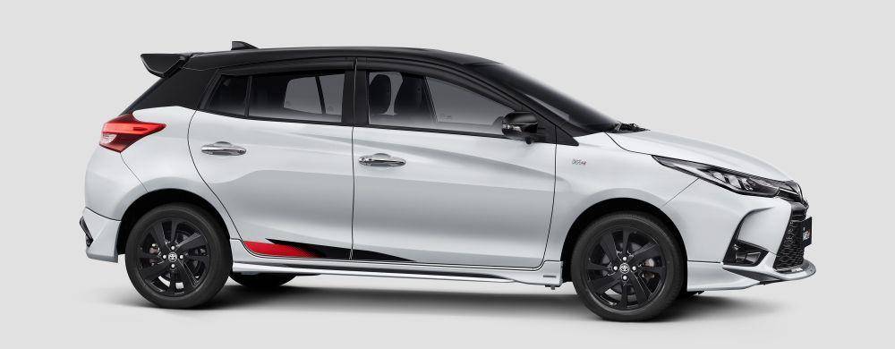 Tampilan samping Yaris model 2023 (dok. TAM)