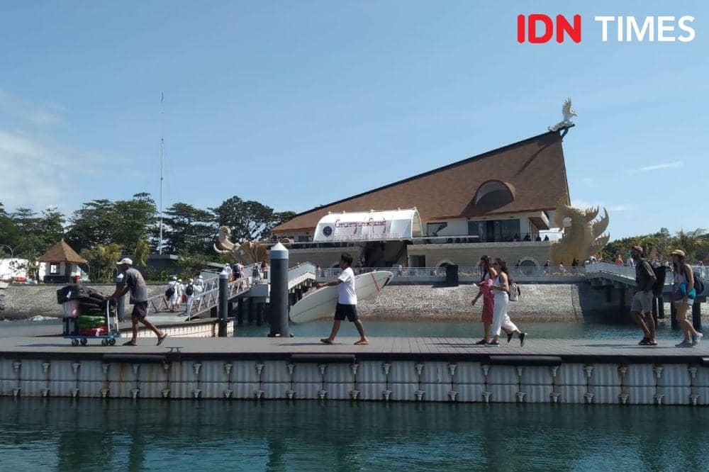 Pelabuhan Sanur di bulan Mei 2023. (IDN Times/Ayu Afria)