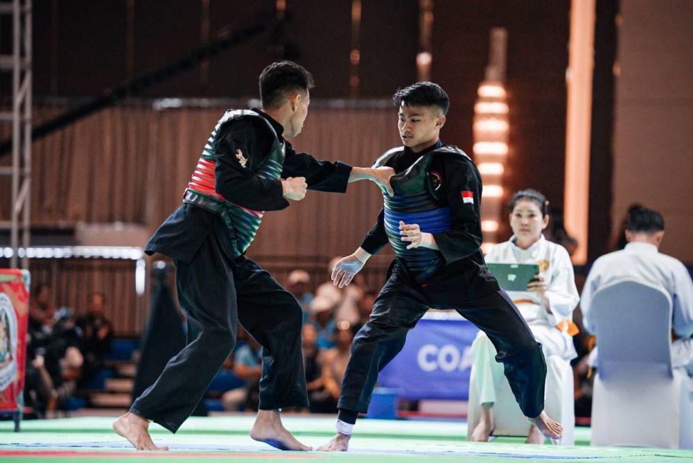 Atlet pencak silat Indonesia di SEA Games 2023 (dok.CdM Indonesia SG 2023/Louis Figo)
