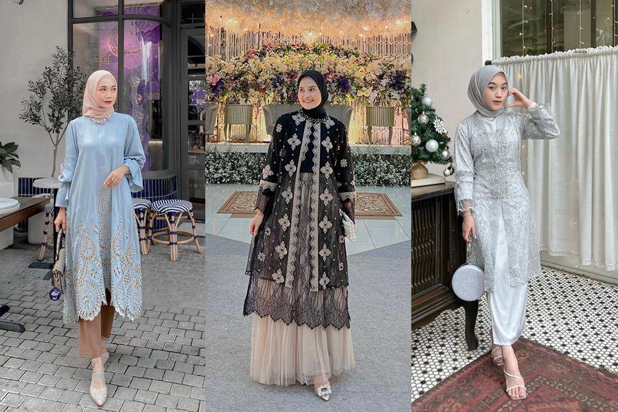 10 Inspirasi Outfit Kondangan Hijab yang Anggun nan Elegan