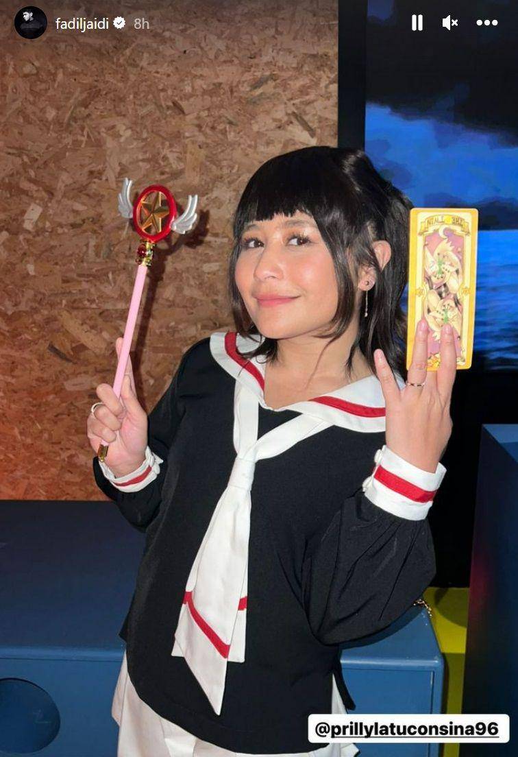 Prilly Latuconsina cosplay anime  (instagram.com/@fadiljaidi)