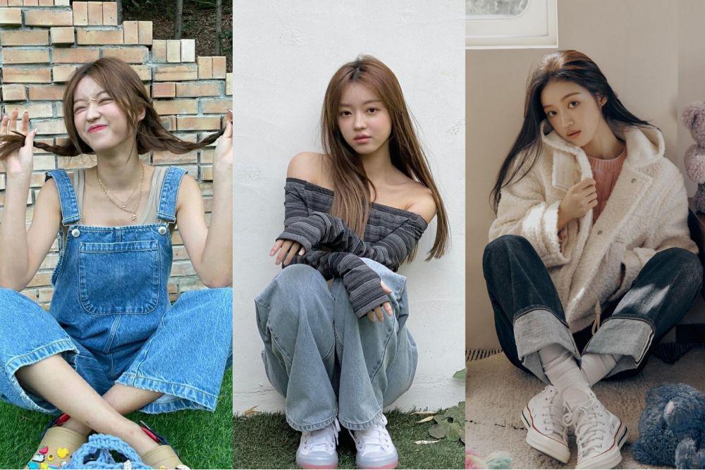 9 Ide Mix and Match Outfit Denim ala YooA Oh My Girl, Effortless!