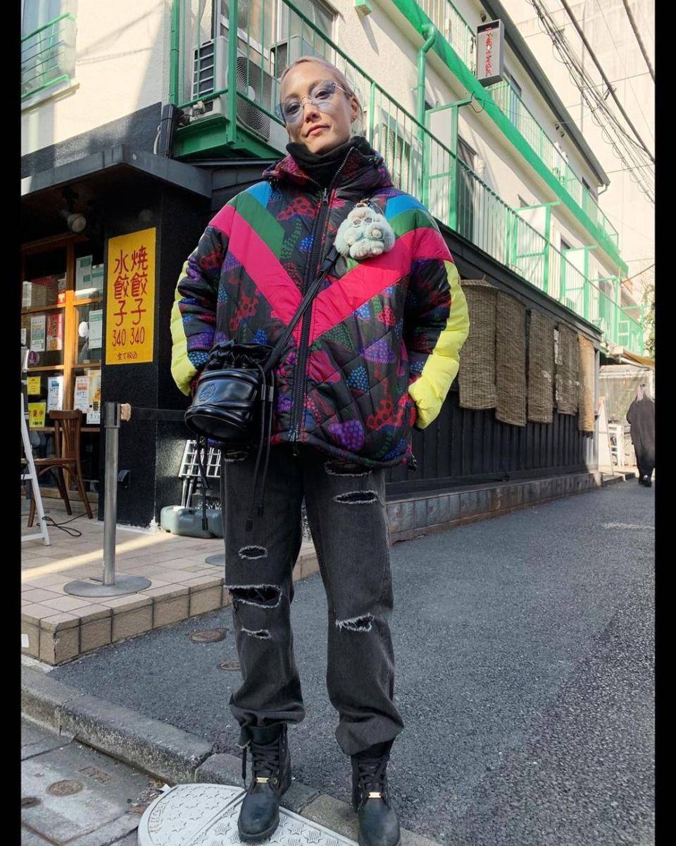 fashion style ala Pom Klementieff (instagram.com/ pom.klementieff)