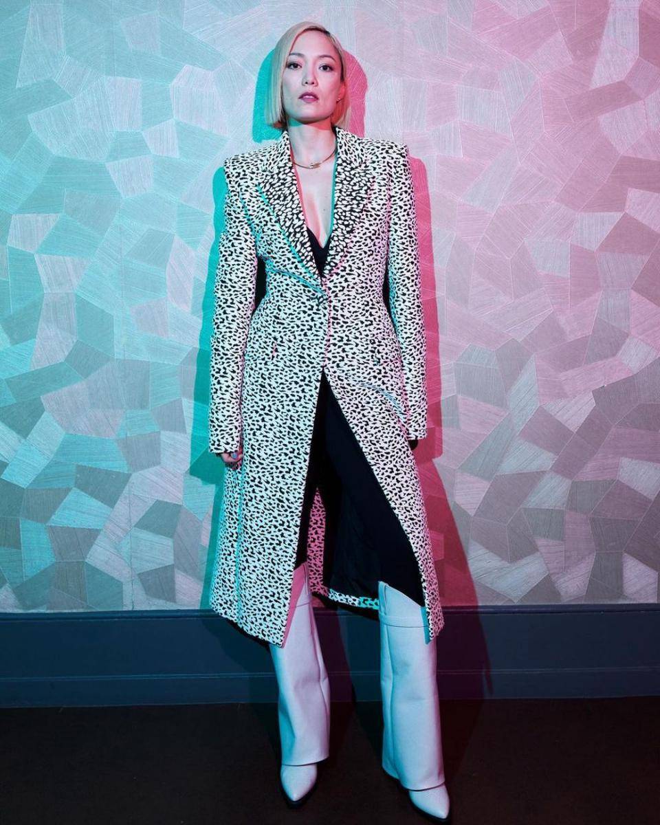 fashion style ala Pom Klementieff (instagram.com/ pom.klementieff)