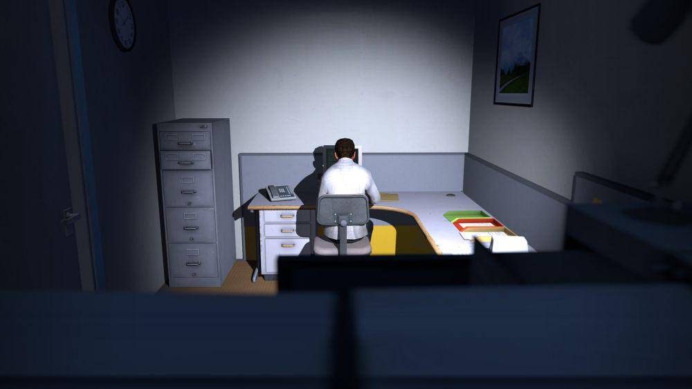 gameplay dari game The Stanley Parable (2013) (dok. Galactic Cafe/The Stanley Parable)