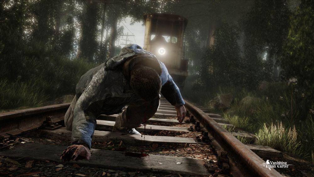 gameplay dari game The Vanishing of Ethan Carter (2014) (dok. The Astronauts/The Vanishing of Ethan Carter)